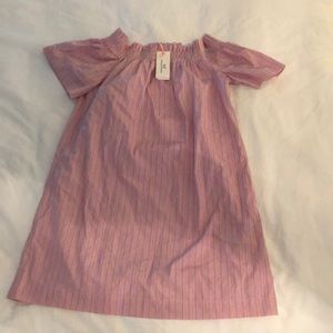 NWT Vineyard Vines Striped Off The Shoulder Dress